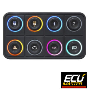 Teclado CAN ECUMASTER 8 posiciones